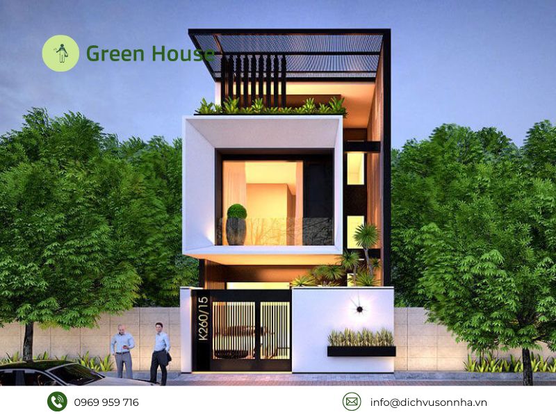 Cách phối màu sơn mặt tiền nhà đẹp và sang trọng