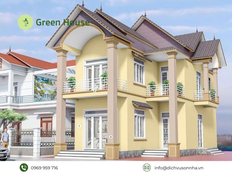Top những mẫu sơn nhà màu vàng kem nhạt đẹp và sang trọng - Dịch Vụ Sơn Nhà