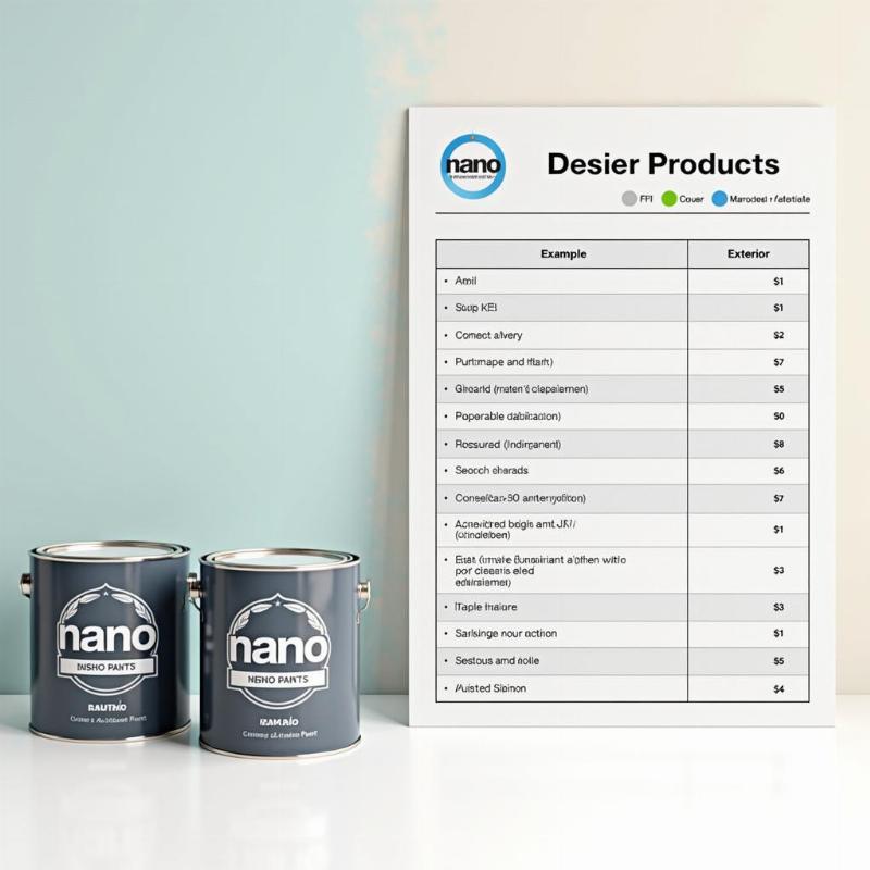 Bảng giá sơn nano nội thất ngoại thất tham khảo cập nhật mới nhất 2025