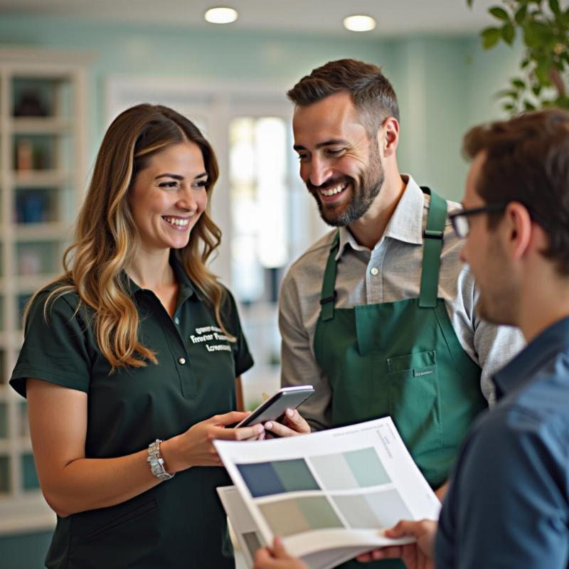 Đội ngũ Green House tư vấn chuyên sâu về giá sơn Jotun trong nhà