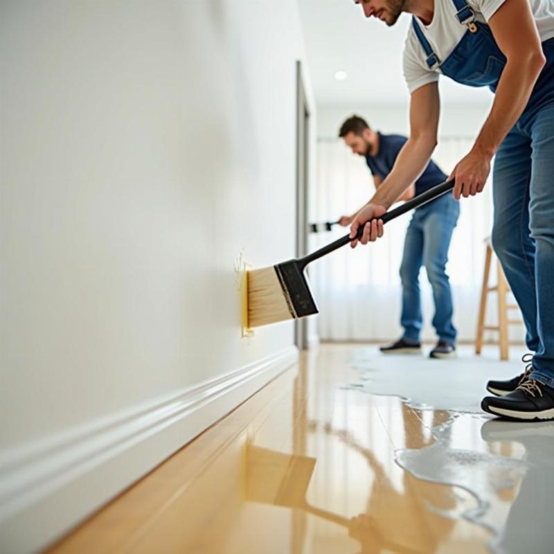 Dịch vụ thi công sơn Lukas chuyên nghiệp tại Green House, đảm bảo chất lượng và thẩm mỹ.