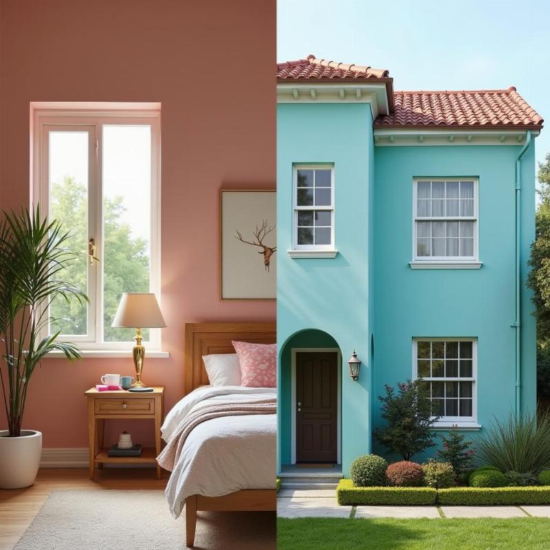 Hình ảnh dự án thực tế sử dụng sơn Jotun nội thất và ngoại thất