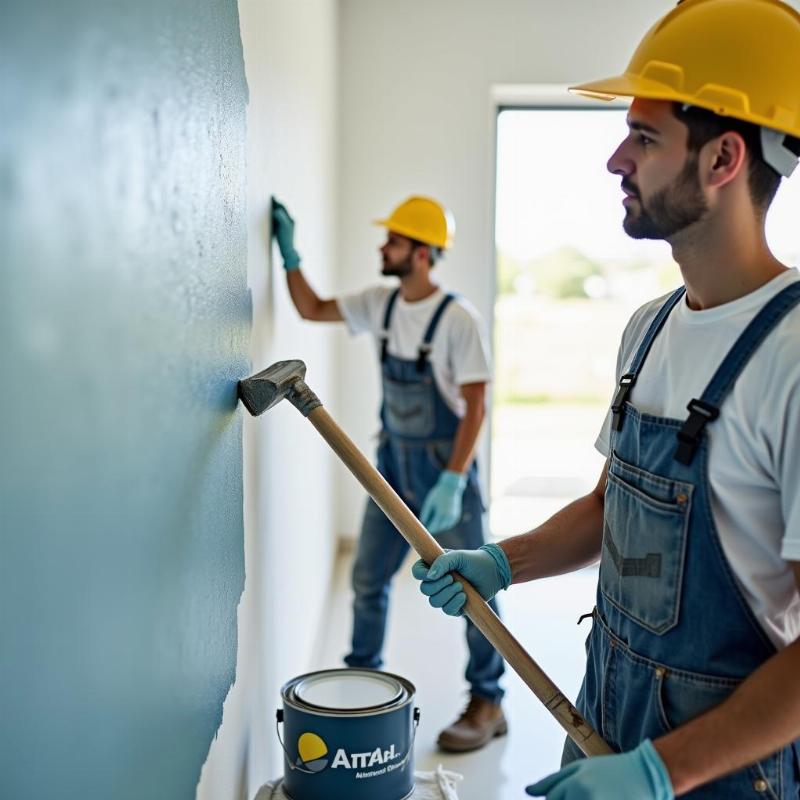 Dich vu thi cong son Anta chuyen nghiep tron goi tai Green House