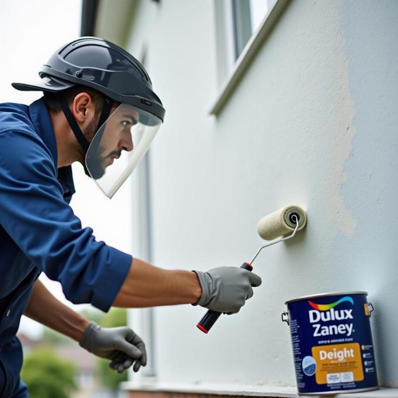 Đội ngũ thi công sơn chống thấm Dulux chuyên nghiệp từ Green House