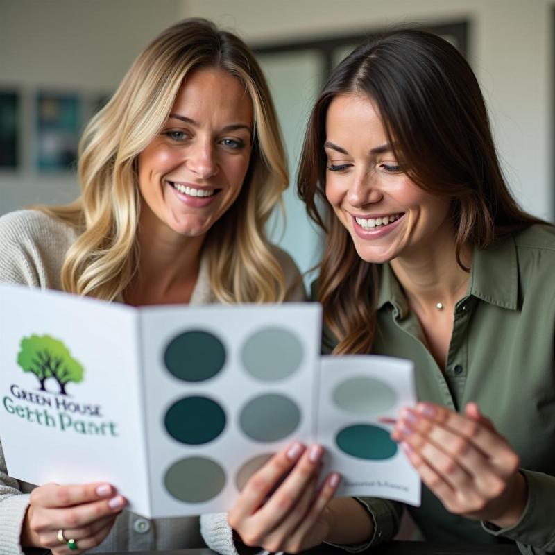 Đội ngũ Green House tư vấn báo giá sơn Alex và dịch vụ thi công chuyên nghiệp