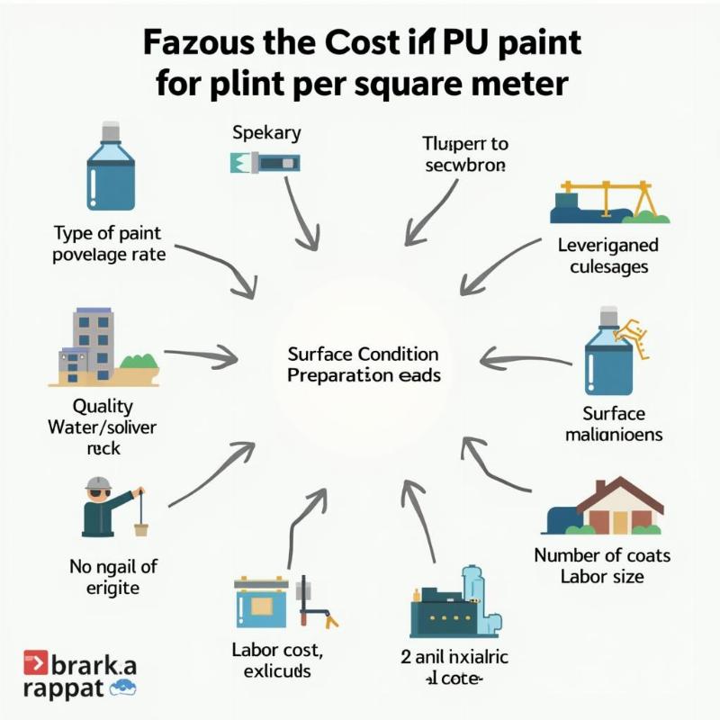 Các yếu tố chính ảnh hưởng đến giá sơn PU trên mỗi mét vuông cần lưu ý