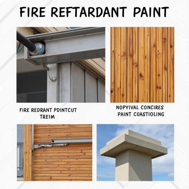 Hinh anh minh hoa cac loai son chong chay cho ket cau thep go be tong