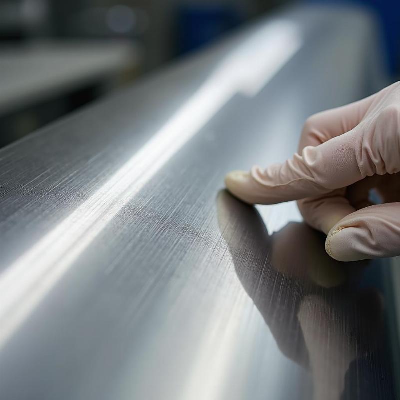 Bề mặt sơn tĩnh điện inox chất lượng cao, mịn màng, đều màu, đảm bảo độ bền và thẩm mỹ cho sản phẩm