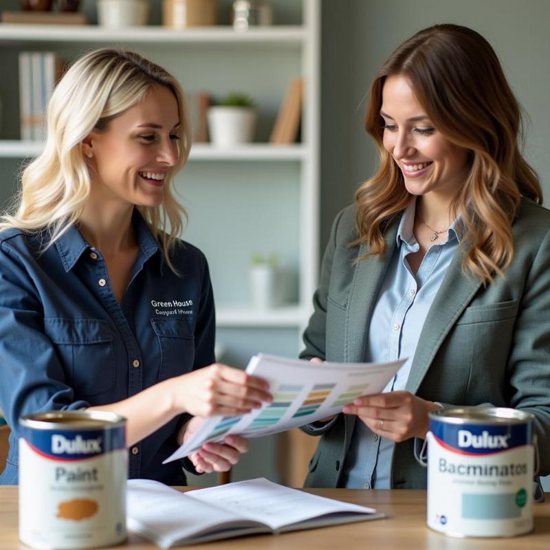 Green House - Đại lý sơn Dulux chính hãng, cung cấp dịch vụ tư vấn và báo giá sơn sắt thép