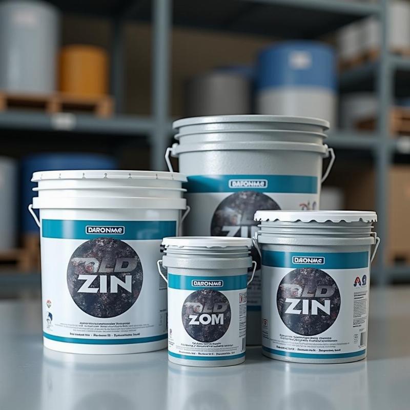 Các loại thùng, lon sơn mạ kẽm lạnh chính hãng, đa dạng dung tích tại Green House