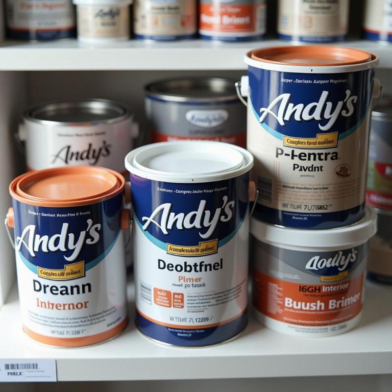 Các dòng sản phẩm sơn Andy's chất lượng cao cho mọi công trình