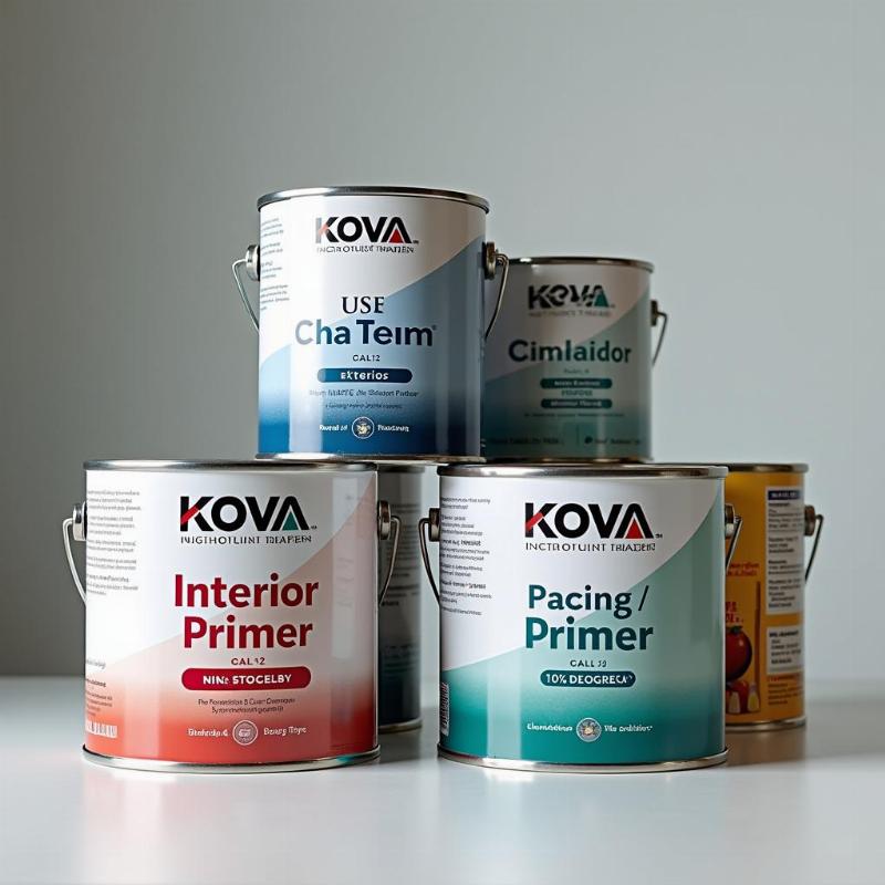 Thùng sơn Kova chính hãng, chất lượng cao, bền đẹp, giá tốt nhất cho mọi công trình.