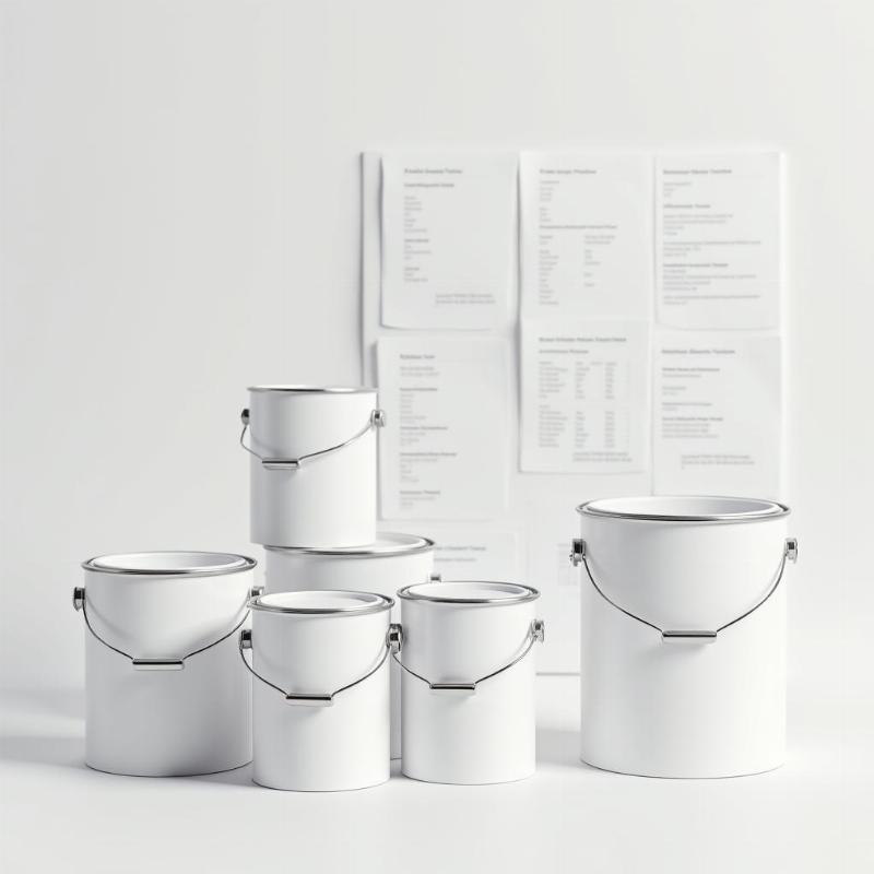 Tổng hợp bảng giá các loại sơn trắng trong nhà nội thất chất lượng cao