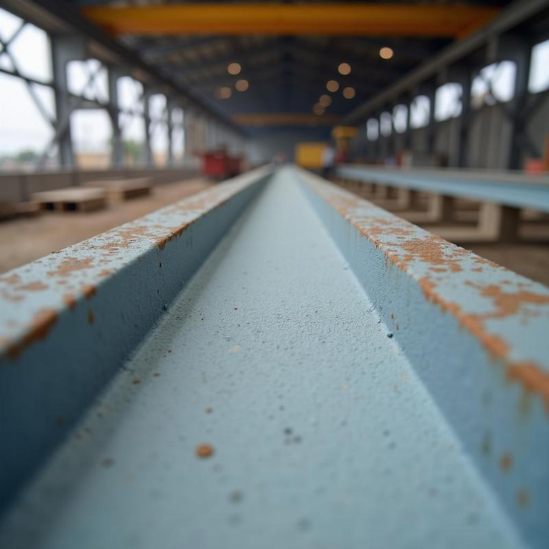 Ảnh ứng dụng thực tế sơn chống cháy Kova trong thi công công trình