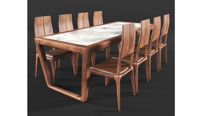 Báo giá bộ bàn ăn gỗ óc chó - Cập nhật mới nhất 2025 1 Bộ bàn ăn gỗ óc chó mang đến vẻ đẹp sang trọng và độ bền vượt trội cho phòng ăn